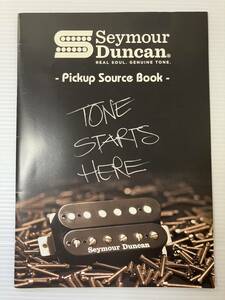 パンフレット Seymour Duncan Pickup Source Book セイモアダンカンピックアップソースブック エレキギター エレキベース リペア クラフト