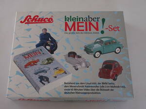 Schuco 1/43 klein aber MEIN - Set! Isetta, Lloyd & Messerschmitt + VHS Art.Nr.02088