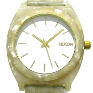 NIXON(ニクソン) 腕時計 THE TIME TELLER ACETATE メンズ 白