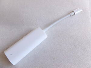 中古　Apple Thunderbolt 3 (USB-C) - Thunderbolt 2 アダプタ　A1790