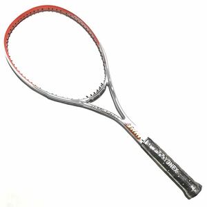 【1円スタート】★新品☆ラケット★ ソフトテニス YONEX ヨネックス ナノフォース400V【NF400V】UL-1 シルバー×オレンジ フレームのみ