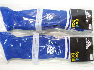 青×白 2パック 22-24cm adidas アディダス サッカーストッキング 新品