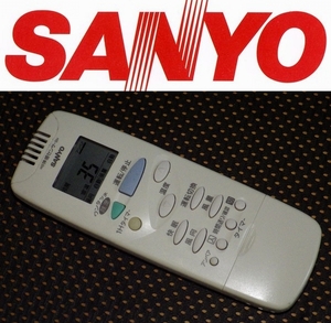 ●○中古　SANYO　サンヨー　エアコン用リモコン　RCS-SH2　動作確認済　/AN29○●