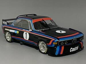 Minichamps 1/18 3.0 CSL BMW Motorsport Hans-Joachim Stuck #1 ◆ Winner Norisring 1974 ◆ 1 of 468 pcs ミニチャンプス 155 742691
