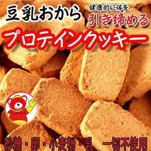 豆乳おからプロテインクッキー/ダイエット/プロテイン200/健康/7.20