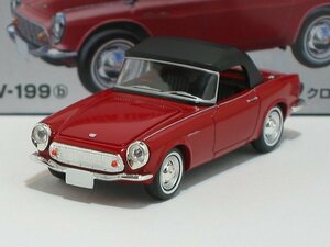 ホンダ S600 クローズドトップ（赤）LV-199b【トミーテック社1/64ミニカー】【トミカの時】