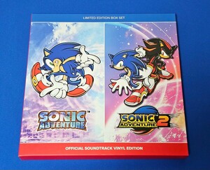 激レア限定★ソニックアドベンチャー アナログレコード SONIC ADVENTURE &2 OFFICIAL SOUNDTRACK VINYL EDITION 瀬上純サイン セガ CD LP