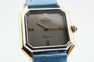 ラドー エレガンス スクエア 133.9004.2 クォーツ レディース 腕時計 RADO