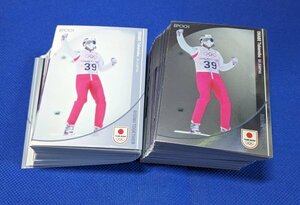 ■2024 EPOCH TEAM JAPAN Winter Olympians レギュラー + パラレル メタル版 132種 コンプセット