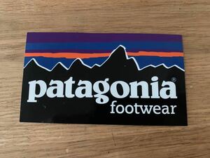 【Patagonia】ステッカー アウトドア ステッカー footwear 珍品 レア パタゴニアステッカー