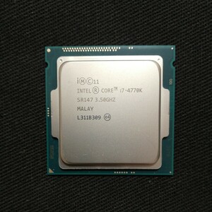 インテルCore i7 4770k付属品なし