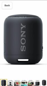 Sony SRS-XB12 B Wireless Portable Speaker: Waterproof, Dustproof, Bluetooth Compatible, Heavy Bass Model, black