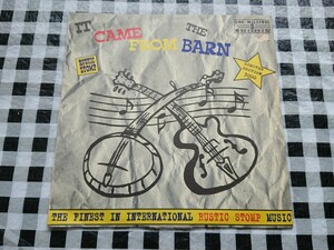 動作未確認 ジャンク 中古 LPレコード【V.A./IT CAME FROM THE BARN】ONE MILLION DOLLAR RECORDS RUSTIC STOMP ラスティック