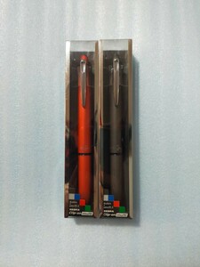 【送料込み 未開封】ゼブラ 多機能ペン 4色+シャープ クリップオンマルチ2000 黒・赤 2本セット