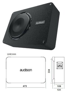 【国内正規品】 audison/オーディソン Prima サブウーファー APBX 8 R