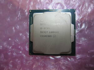 1409★CPU Intel Core i5 8400 2.80GHZ SR3QT 動作品