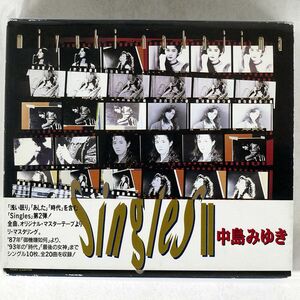 中島みゆき/シングルス2/ポニーキャニオン PCCA558 CD
