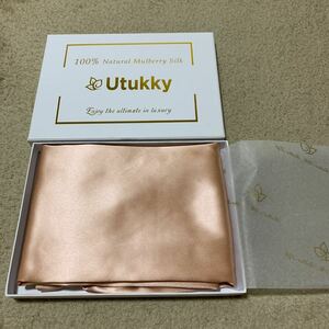 601a1141☆ [Utukky] シルクナイトキャップ シルクキャップ 筒型デザイン 朝まで脱落なし シルク100% シルクナイトキャップ