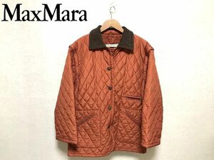 イタリア製 MAXMARA MARELLA コート ベスト lampoジップ キルティング マックスマーラ マレーラ 1903-10