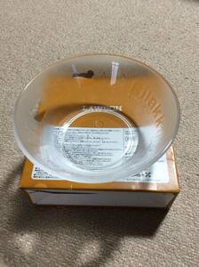 日本製 ローソン リラックマ 　ガラスボウル 約17.0cm x 約6.0cm