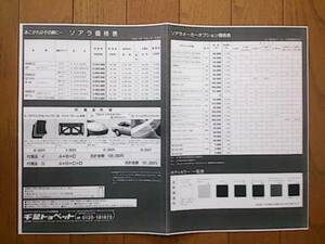 平成6年1月・30・ソアラ・価格表・カタログ・無