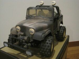 送料込み 当時物 東京マルイ MARUI 1/10 電動RCカー USジープ CJ-7 ゴールデンイーグル GOLDEN EAGLE ラジコン スーパーウィリー JEEP