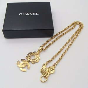 ◎CHANEL シャネル ネックレス 97P/ ヴィンテージ　ココ ココマーク アクセサリー 箱◎KI