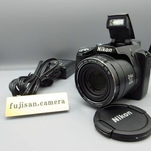 美品 Nikon ニコン COOLPIX P90 ブラック 16.0 MP デジタル カメラ 404003