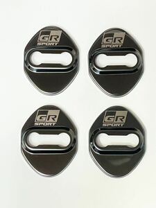 送料無料★トヨタ GR Sport ドアストライカーカバー 4set ヤリス 86 RAV4 プリウス アクア ハリアー アルファード ヴェルファイア クラウン