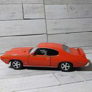スケールカー「1/24 Pontiac GTO Judge」ポンティアック ジャッジ 1969 ミニカー 1:24