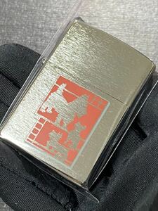 zippo ドック 前面加工 犬 希少モデル 2014年製 ② シルバーインナー 2014年製