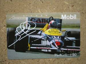 F1/AW2・110-24747 モービル Mobil キャノン NO入り テレカ