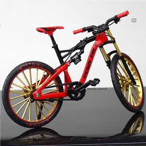 自転車 おもちゃ MTB マウンテンバイク 模型 ダイキャスト 1/10 バイシクル 自転車模型 自転車ミニチュア 自転車玩具