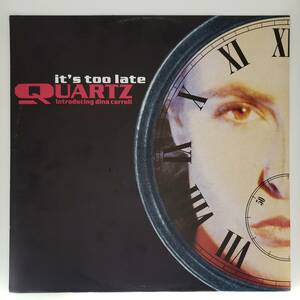 良盤屋◆LP◆UK 輸入盤　クォーツ＆ダイナ・キャロル 　Quartz Introducing Dina Carroll ／ It