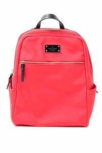 美品 kate spade new york ミニ ナイロンデイパック ONE SIZE レッド ケイトスペード KL4QA2C295