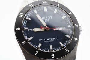 稼働品 ティソ PRS516 デイデイト 裏スケ 自動巻き メンズ 腕時計 TISSOT