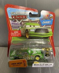 レア！カーズ マテル MATTEL CHICK HICKS WITH PISTON CUP TROPHY CHASE ROR 版　チック ヒックス　ピストンカップ　ミニカー