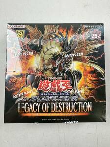 ♪【未開封】遊戯王 LEGACY OF DESTRUCTION +1ボーナスパック 1BOX @60(4)