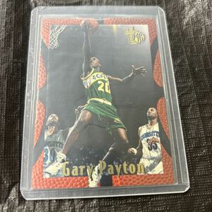 NBA 1995 Topps Embossed Gary Payton Seattle Super Sonics No.93