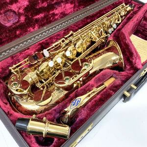 【Gt-8】 SELMER Super Action 80 SERIE II SA80 N.504093 Alto Sax アルトサックス セルマー 2箇所凹みあり 細かい傷や汚れ有り 1598-46