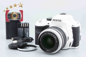 【中古】PENTAX ペンタックス K-r 18-55 レンズキット ホワイト シャッター回数僅少