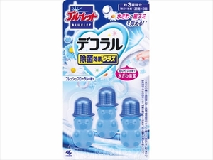 まとめ得 ブルーレットデコラル除菌効果プラス フレッシュフローラル 22.5g 　 住居洗剤・トイレ用 x [8個] /h