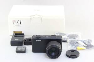 A (美品) SIGMA シグマ DP3 Merrill 元箱 初期不良返品無料 領収書発行可能