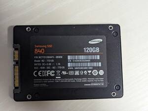 SAMSUNG SSD120GB【動作確認済み】2615　
