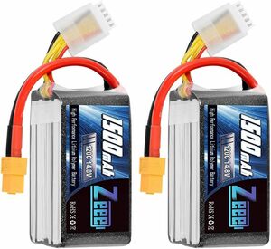 ゼエエ Zeee 14.8V 120C 1500mAh 4S lipo battery リポバッテリー XT60プラグ付き ラジコ