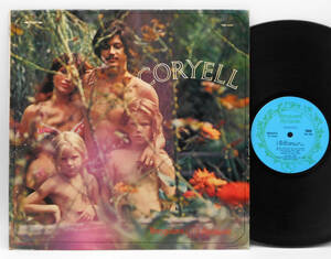 ★良盤 US ORIG LP★LARRY CORYELL/Coryell 1969年 初回青ラベル 狂気のサイケジャズロック JIMI HENDRIX,初期FUNKADELIC好き必聴 ネタ満載