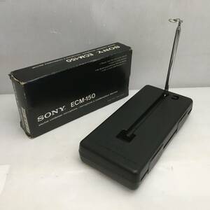 ■ジャンク扱い SONY コンデンサーマイク ECM-150 ソニー 動作未確認 紙箱入り■