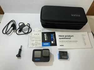 【43933.0421M】GoPro HERO10 BLACK 本体 ゴープロ 通電確認済み 中古品