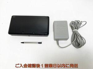 【1円】ニンテンドー3DS 本体 コスモブラック 任天堂 CTR-001 初期化/動作確認済 L07-590yk/F3