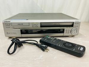 3e110 必見! SONY Hi8+VHS WV-H6　ダブルビデオデッキ ビデオカセットレコーダー WV-H6 通電のみ確認済み 動作未確認為ジャンク品扱い